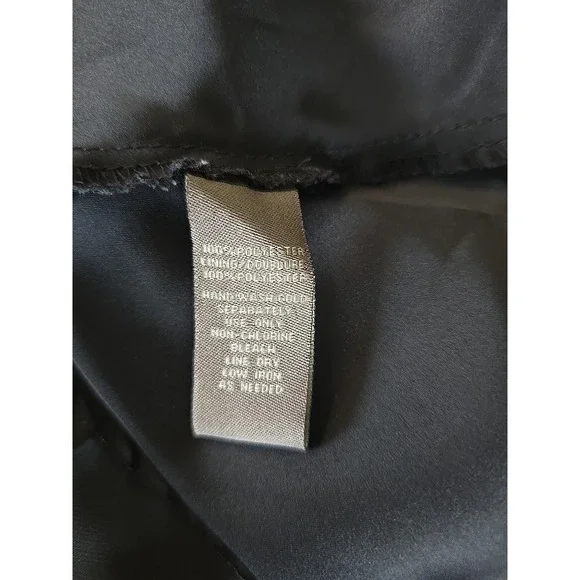 Charlie Jade Maxi Dress Womens L Black Floral With Multicolors Spaghetti Strap‎ - Picture 14 of 15